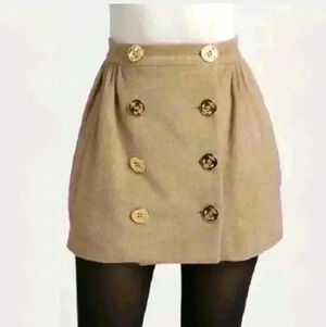Opening Ceremony Wool Cashmere Blend Peacoat Skirt